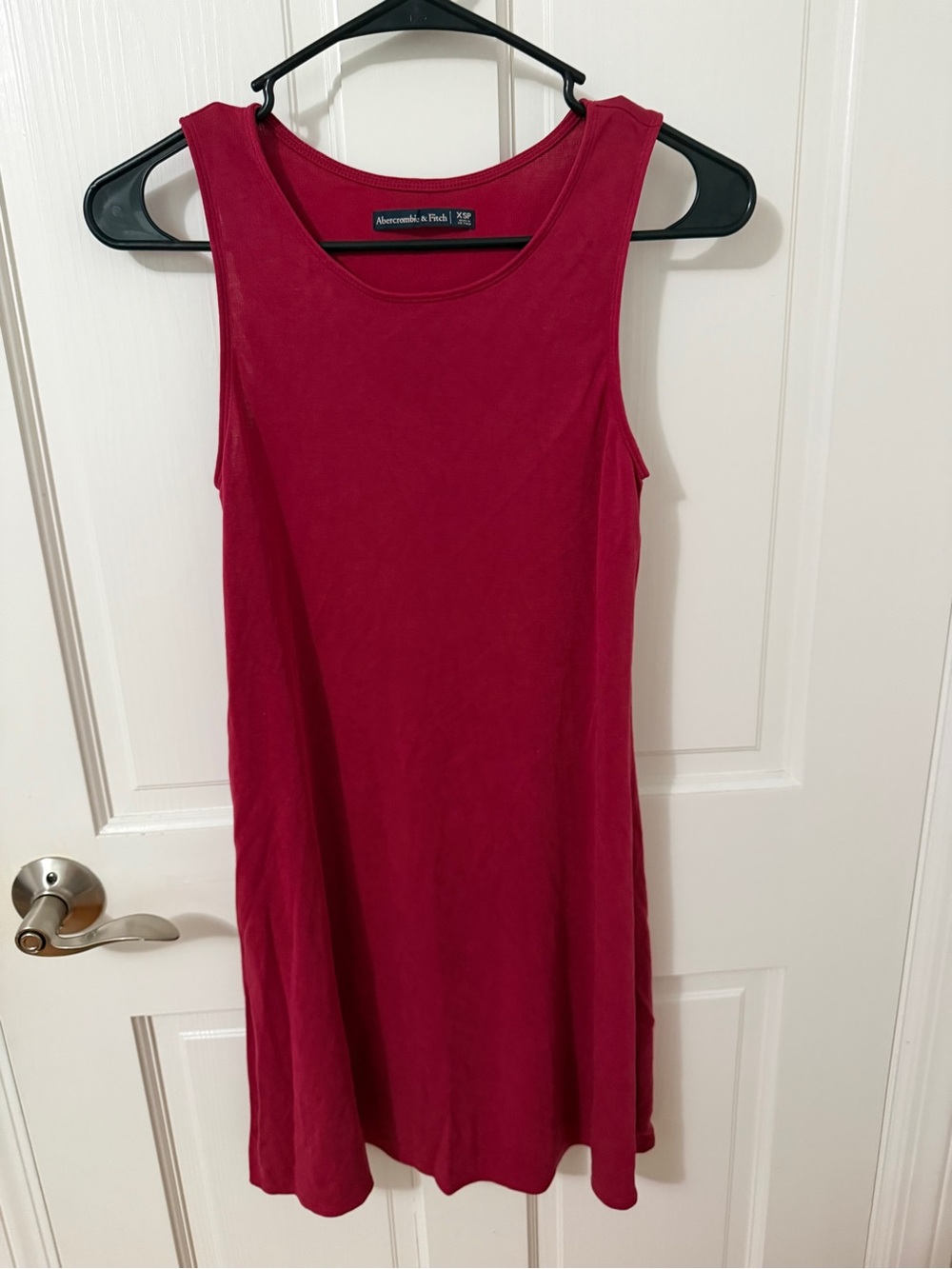 Abercrombie & Fitch Women's Sleeveless Crimson Tank Dress
